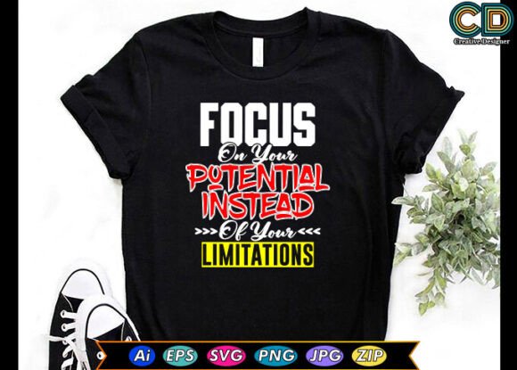 Focus on Your Potential Graphics for Crafts