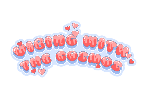Vibing with the Cosmos SVG: Graphics for Crafts & Cosmic Content