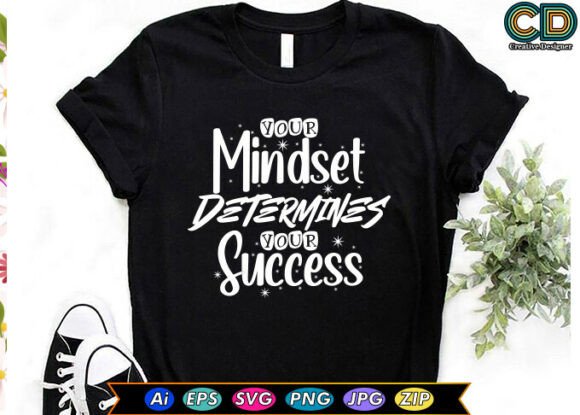 Your Mindset Determines Your Success Graphics