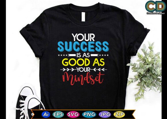 YOUR SUCCESS is AS GOOD AS YOUR MINDSET Graphics